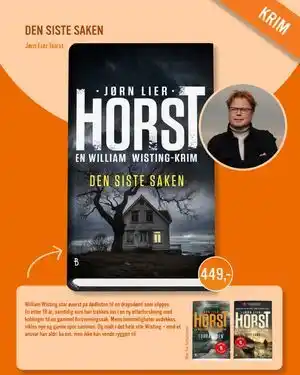 Ark Bokhandel DEN SISTE SAKEN, NOK 449 tilbud