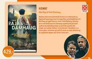 Ark Bokhandel KISMAT, NOK 429 tilbud