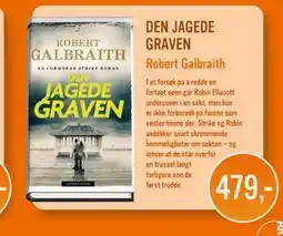 Ark Bokhandel DEN JAGEDE GRAVEN, NOK 479 tilbud