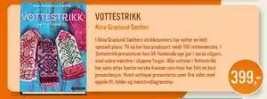 Ark Bokhandel Vottestrikk, NOK 399 tilbud