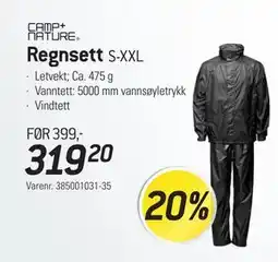Thansen Regnsett, NOK 319.2 tilbud