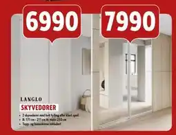 Byggmakker SKYVEDØRER tilbud