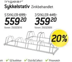 Thansen Sykkelstativ tilbud
