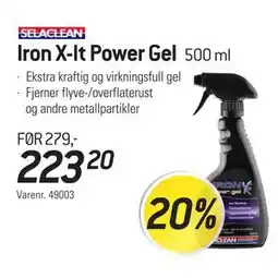 Thansen Iron X-It Power Gel, NOK 223.2 tilbud