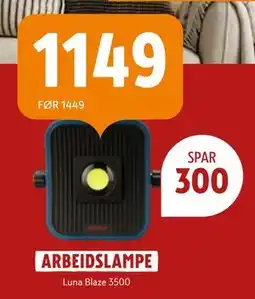 Byggmakker ARBEIDSLAMPE, NOK 1149 tilbud