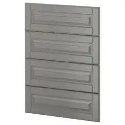 IKEA Metod 4 fronter til oppvaskmaskin, Bodbyn grå, 60 cm tilbud
