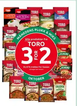 Joker Alle produkter fra TORO tilbud