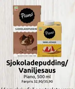 Joker Sjokoladepudding/ Vaniljesaus tilbud