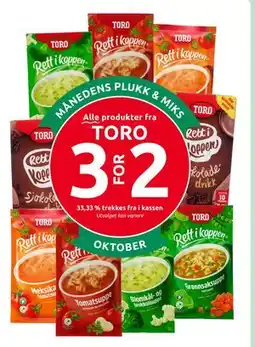 Joker Alle produkter fra TORO tilbud