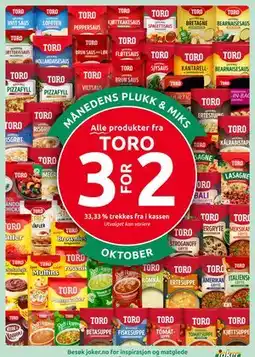 Joker Alle produkter fra TORO tilbud