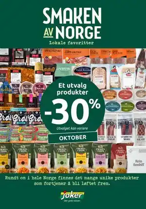 Joker Et utvalg produkter tilbud