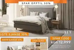 Skeidar XOV Premium 10 kontinental 150x200 cm, NOK 12999 tilbud