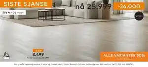 Skeidar Porto sofabordsett, NOK 3499 tilbud