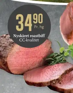 CC Mat Nyskåret roastbiff tilbud