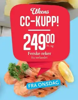 CC Mat Ferske reker tilbud