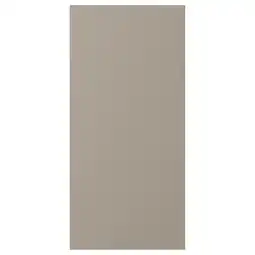 IKEA UpplÖv Dekkside, matt mørk beige, 39x83 cm tilbud