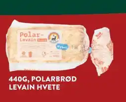 Jacobs 440G, POLARBRØD LEVAIN HVETE tilbud