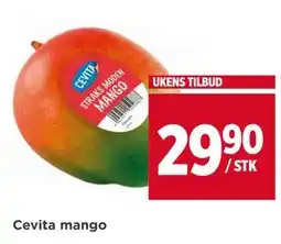 Meny Cevita mango, NOK 29.9 tilbud