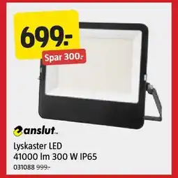 Jula Lyskaster LED 41000 lm 300 W IP65, NOK 699 tilbud