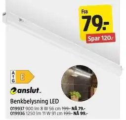 Jula Benkbelysning LED tilbud