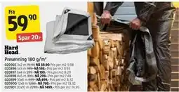 Jula Presenning 180 g/m² tilbud