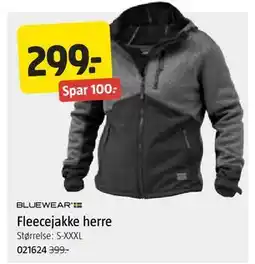 Jula Fleecejakke herre, NOK 299 tilbud