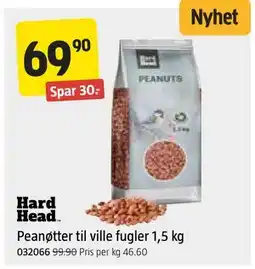 Jula Peanøtter til ville fugler 1,5 kg, NOK 69.9 tilbud