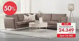 Fagmøbler Sone høy hjørnesofa, NOK 24349 tilbud