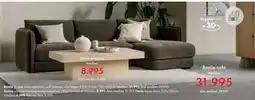 Fagmøbler Bastia sofa, NOK 39995, Medlemspris tilbud