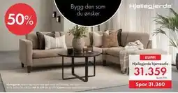 Fagmøbler Hjellegjerde hjørnesofa, NOK 31359 tilbud
