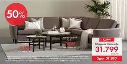 Fagmøbler Choice air hjørnesofa, NOK 31799 tilbud