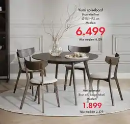 Fagmøbler Ami spisestol, NOK 2379, Medlemspris tilbud