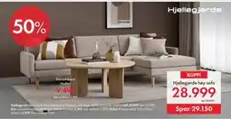 Fagmøbler Hjellegjerde høy sofa, NOK 28999 tilbud