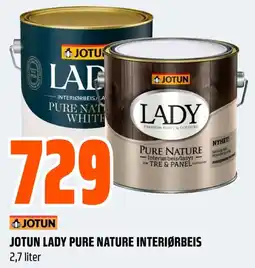 Coop Obs JOTUN Lady pure nature interiørbeis tilbud