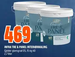 Coop Obs INFRA Tre & panel interiørmaling tilbud