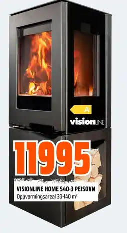 Coop Obs Visionline home s40-3 peisovn tilbud