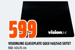 Coop Obs Visionline glassplate gulv 140/s40 sotet tilbud