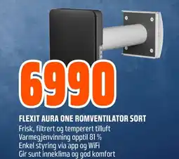 Coop Obs Flexit aura one romventilator sort tilbud