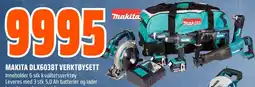 Coop Obs MAKITA dlx6038t verktøysett tilbud