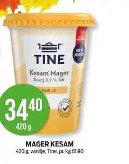 Kiwi TINE Mager kesam tilbud