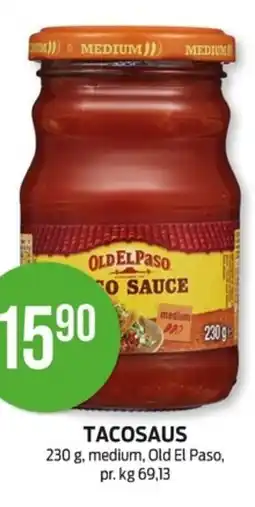 Kiwi OLD EL PASO Tacosaus tilbud