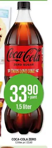 Kiwi COCA-COLA zero tilbud
