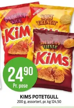 Kiwi KIMS potetgull tilbud