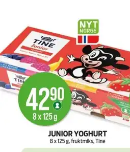 Kiwi TINE Junior yoghurt tilbud