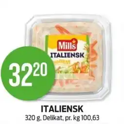 Kiwi Mills Italiensk tilbud