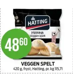 Kiwi HATTING Veggen spelt tilbud