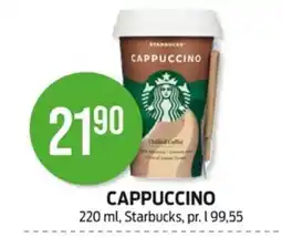Kiwi STARBUCKS Cappuccino tilbud