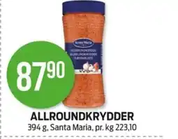 Kiwi Santa Maria Allroundkrydder tilbud