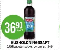 Kiwi Husholdningssaft tilbud