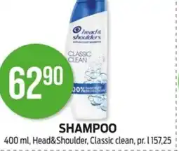 Kiwi Head&Shoulder shampoo tilbud